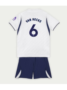 Otroški Nogometna dresi replika Tottenham Hotspur Jan Paul van Hecke #6 Domači 2026-27 Kratek rokav (+ hlače)